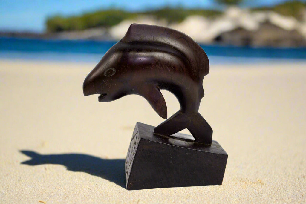 Golden Dorado Wood Carving