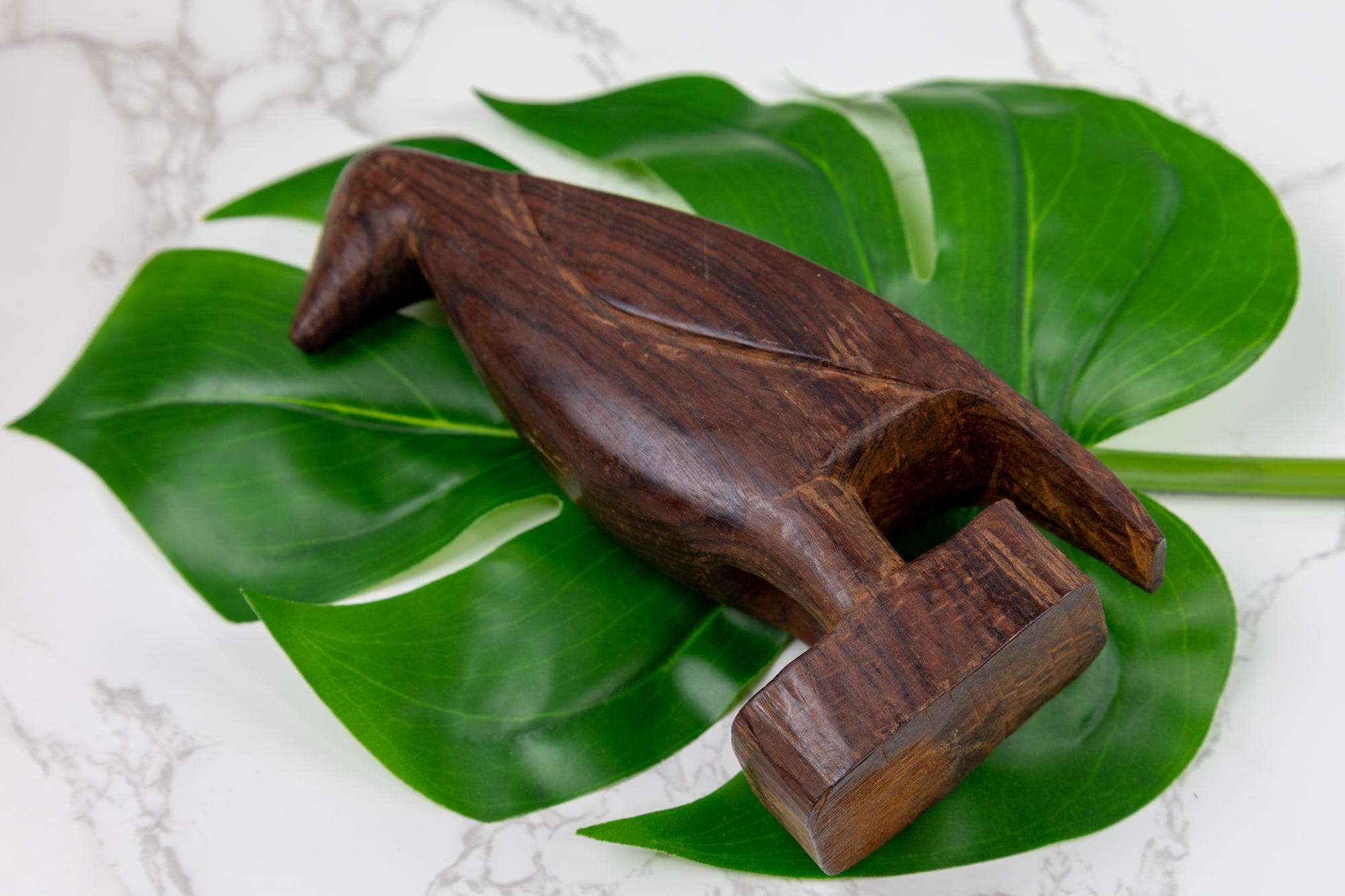 Bird Figurine, Wood Carving