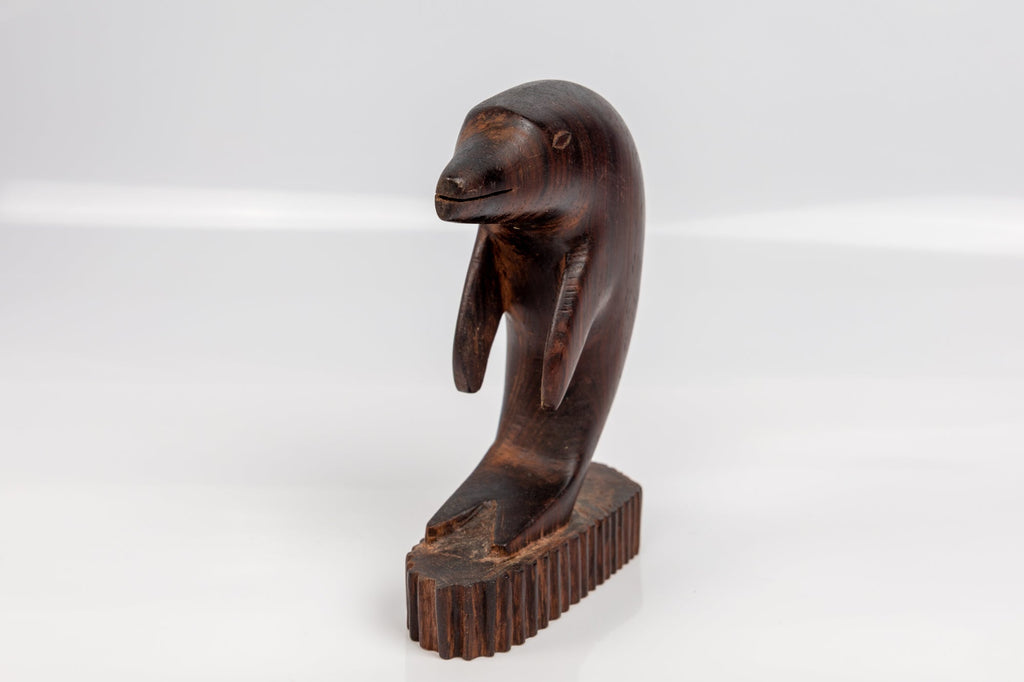 Sailfish Figurine, Wood Carving