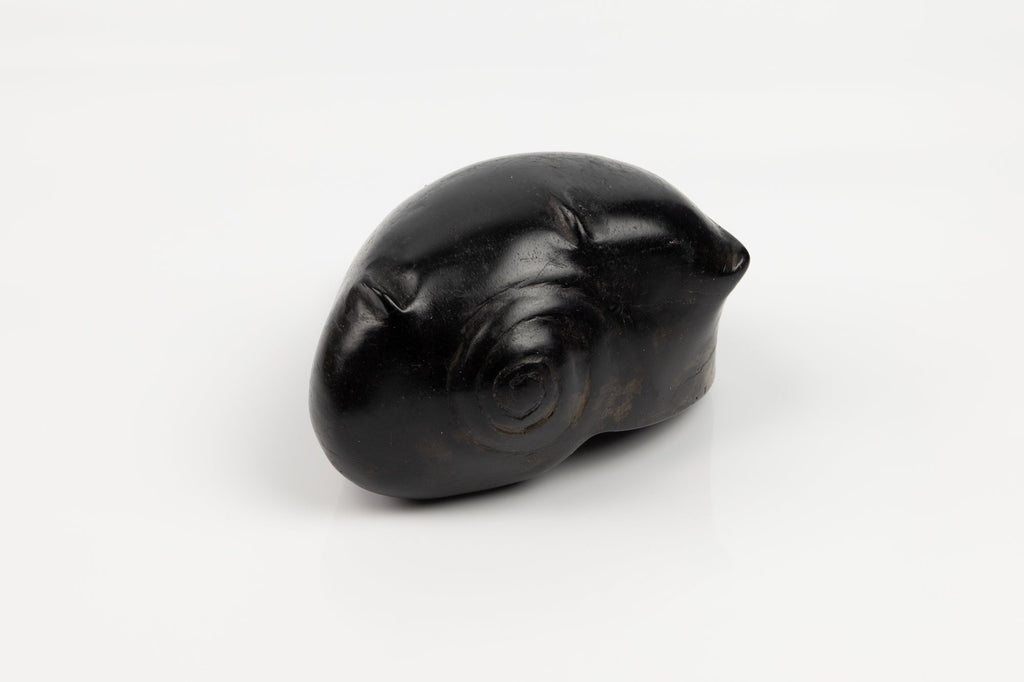 Ocean Seashell Figurine, Wood Carving