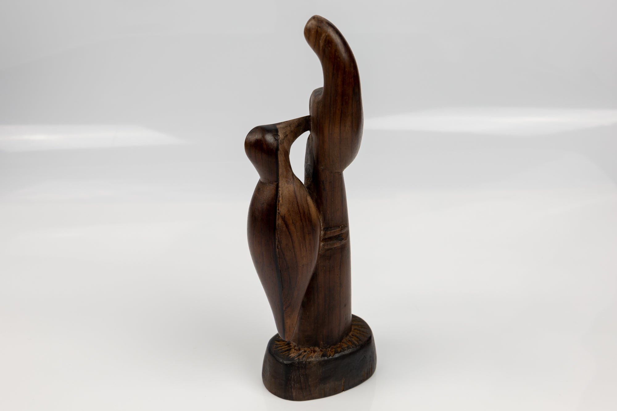 Woodpecker Figurine, Wood Carving