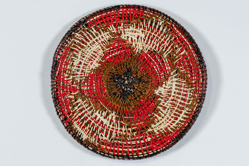Rose Petal Flower Small Basket Plate
