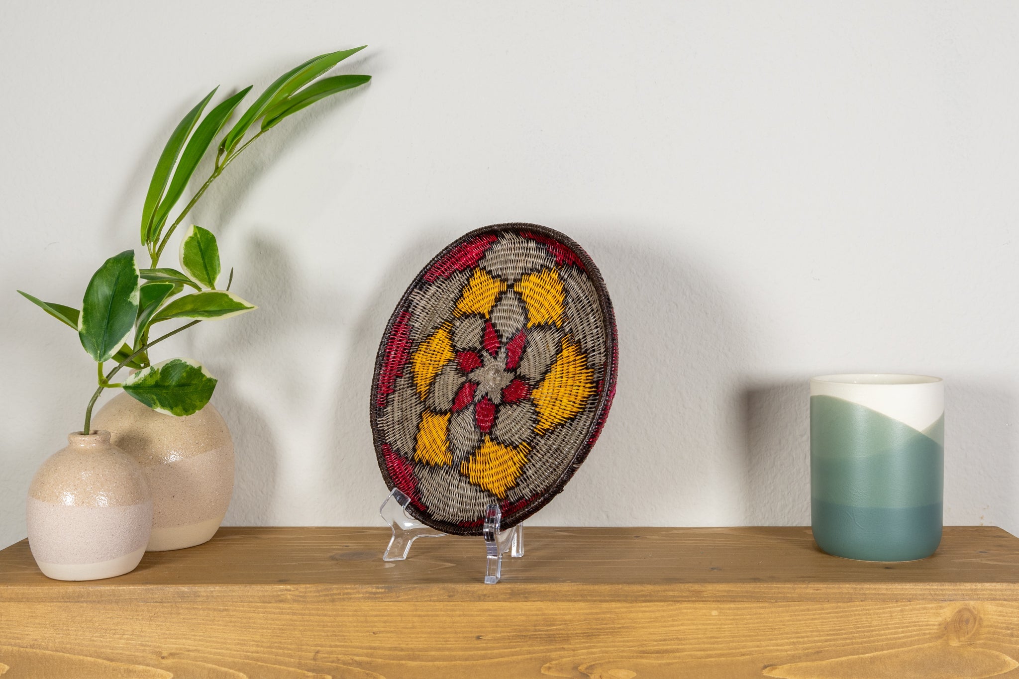 Sunflower Small Basket Plate