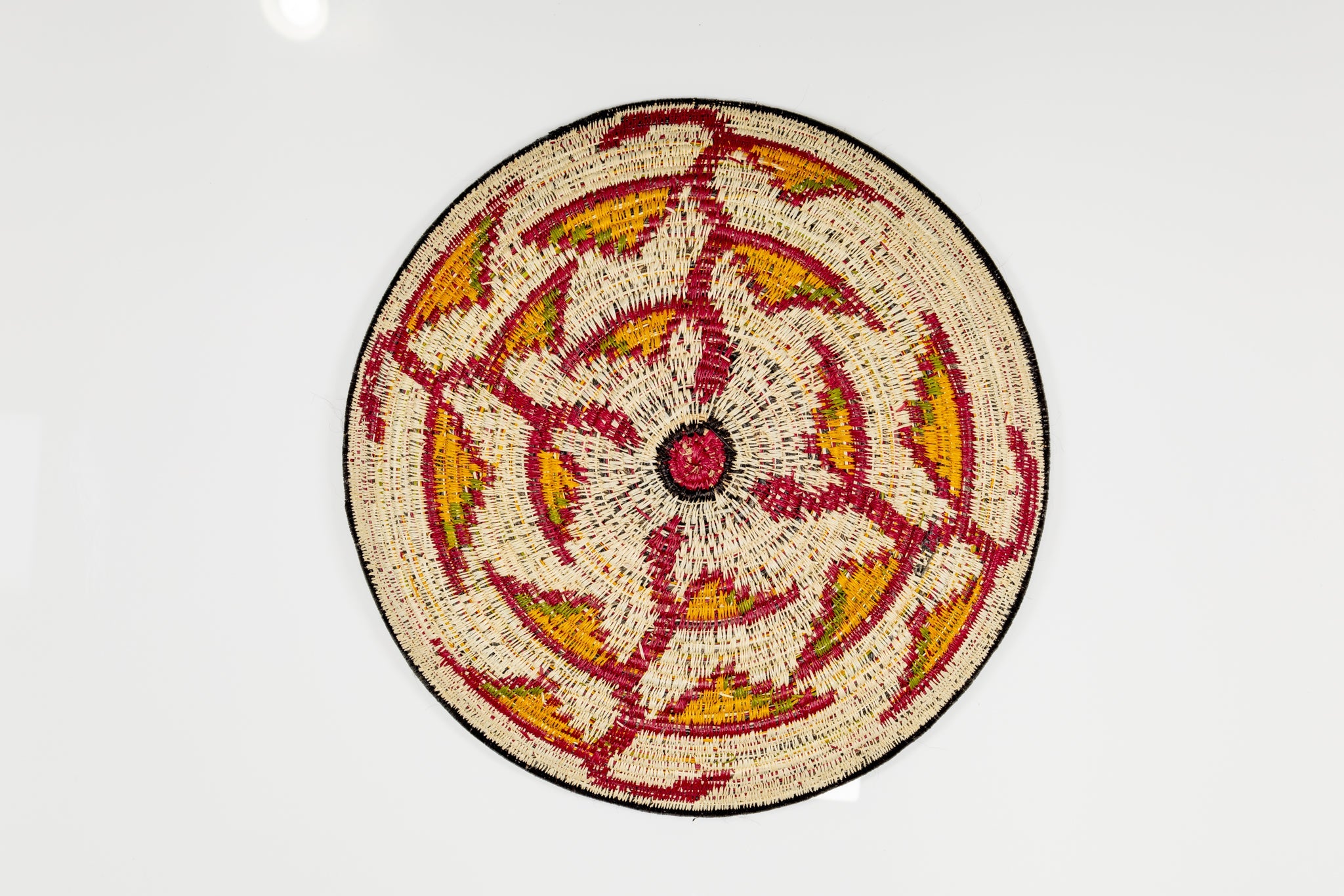 Bird of Paradise Flower Basket Plate