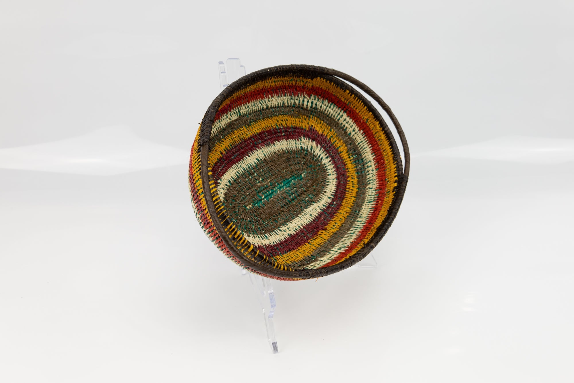 Rainforest Woven Basket Bowl