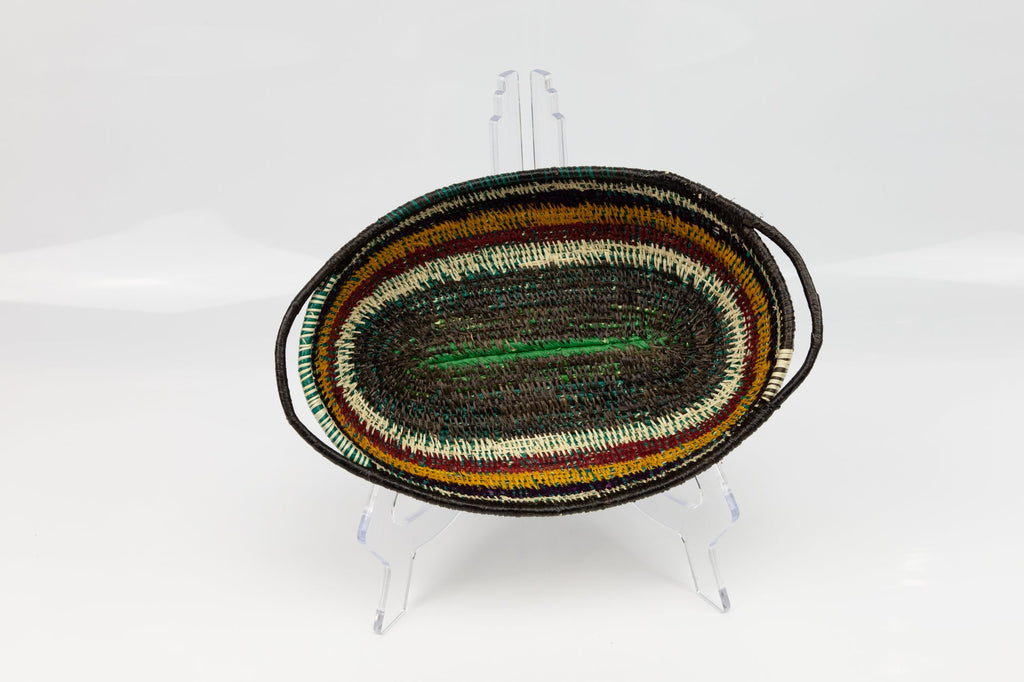 Rainforest Woven Basket Bowl