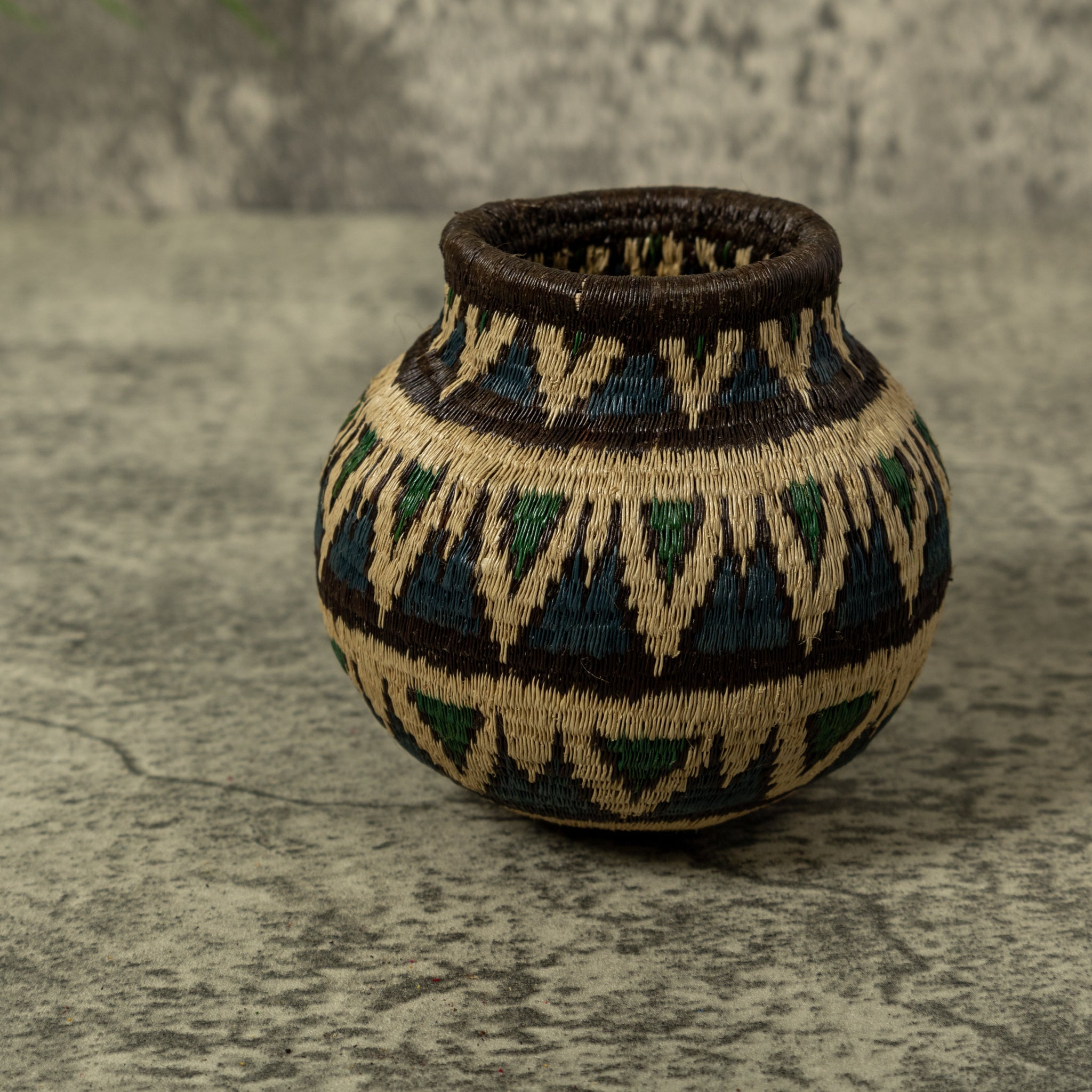 Green Amazonian Serenity Rainforest Basket