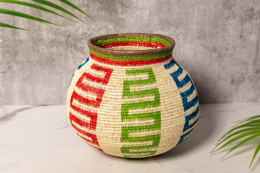 Rainbow Snakes Rainforest Basket