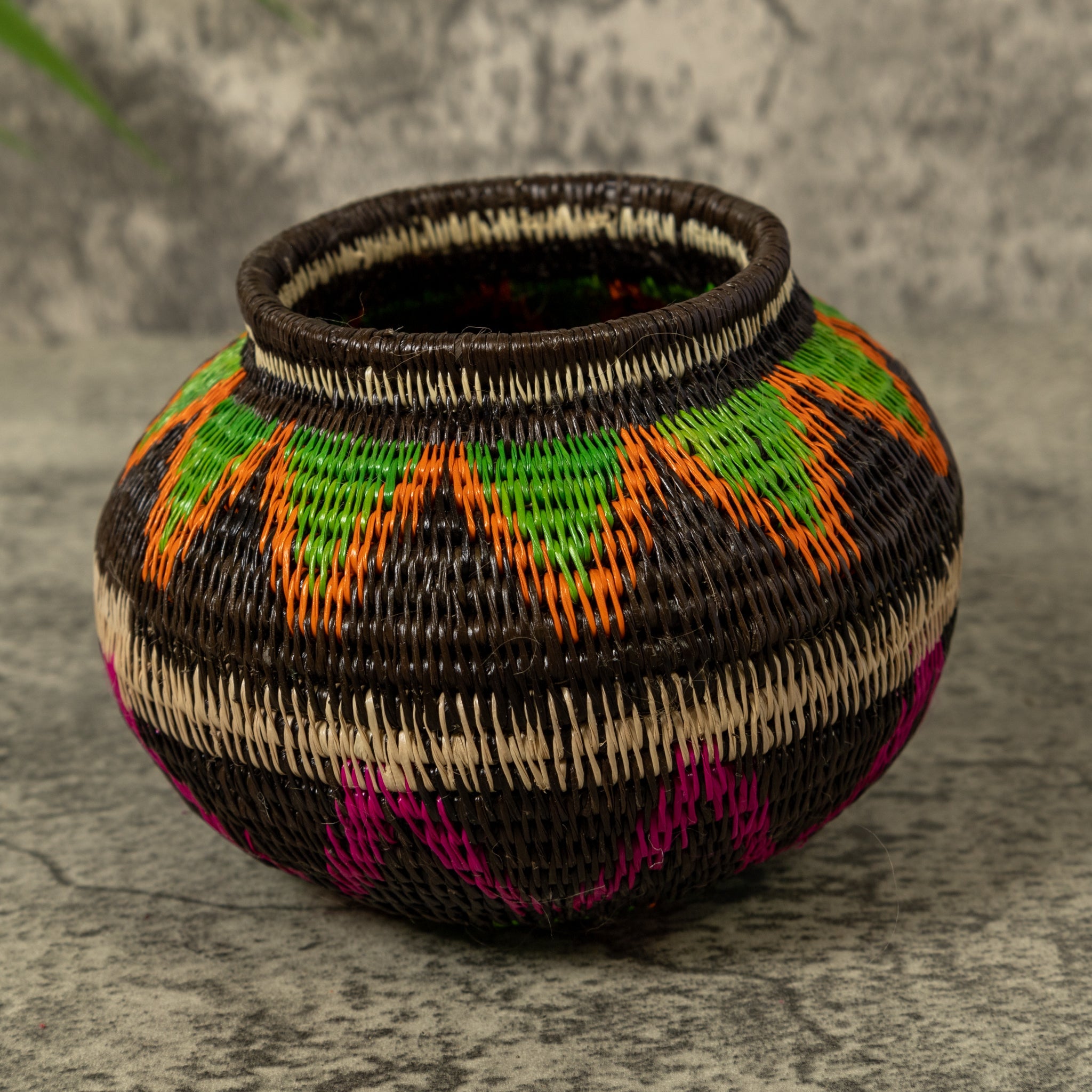 Purple Gold Night Star Rainforest Basket
