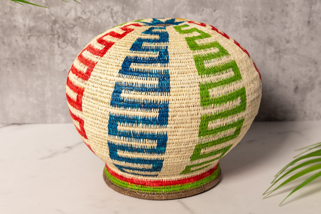 Rainbow Snakes Rainforest Basket