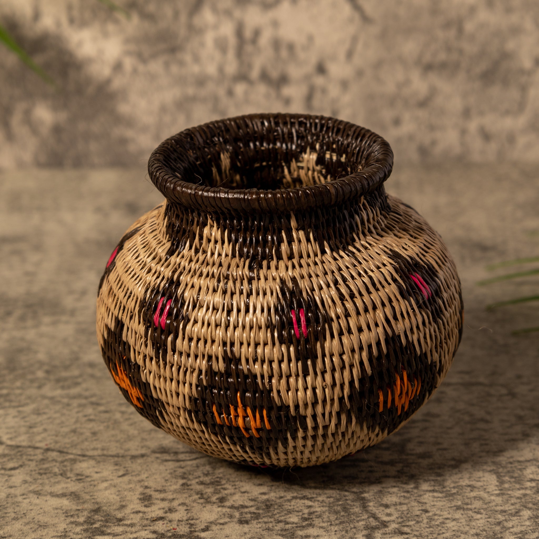 Gold And Red Jungle Exuberance Rainforest Basket