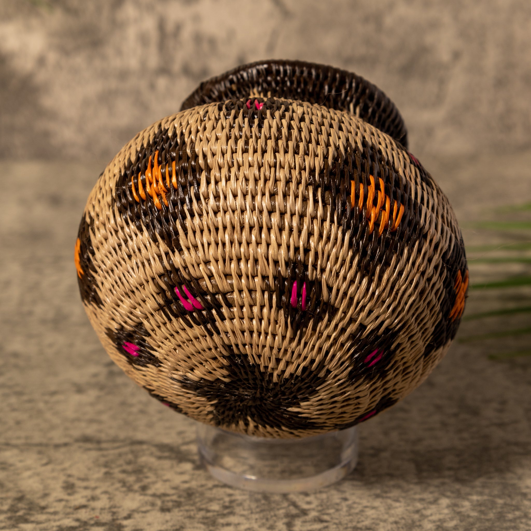 Gold And Red Jungle Exuberance Rainforest Basket