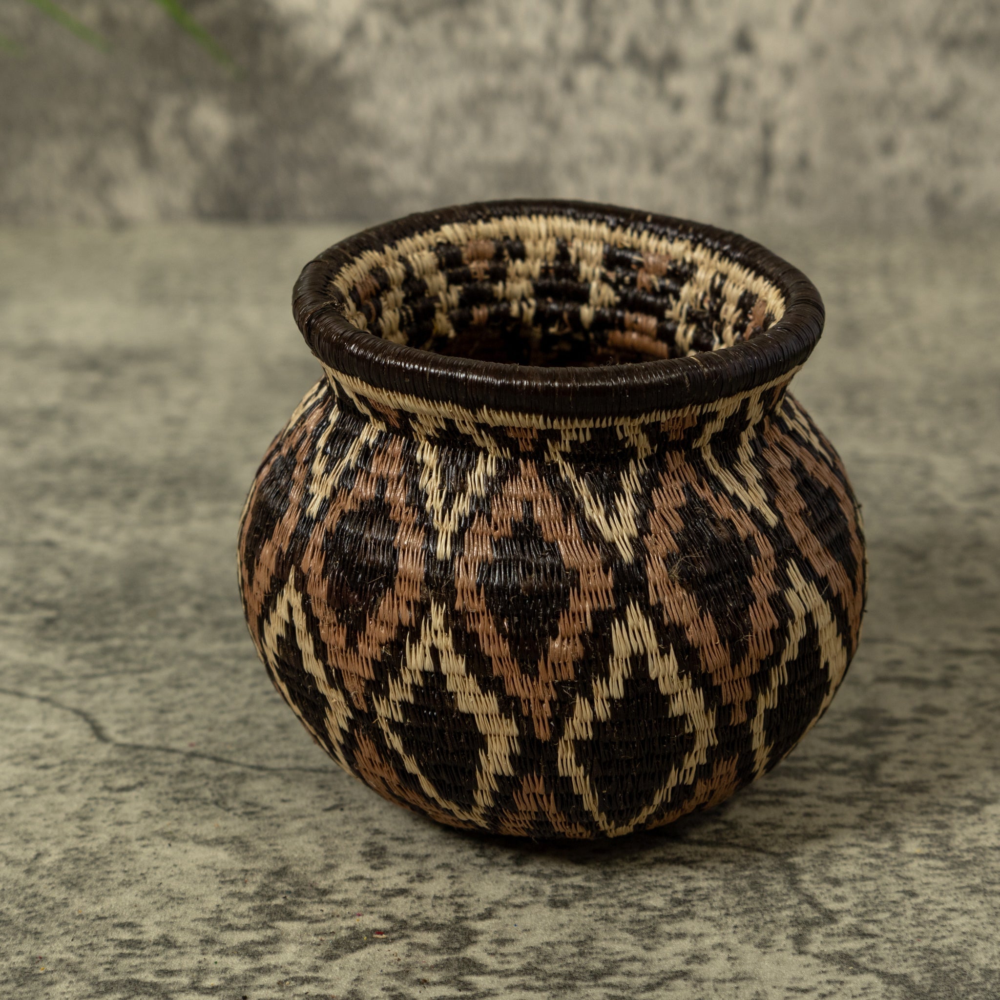 Brown And Black Forest Whisper Rainforest Basket