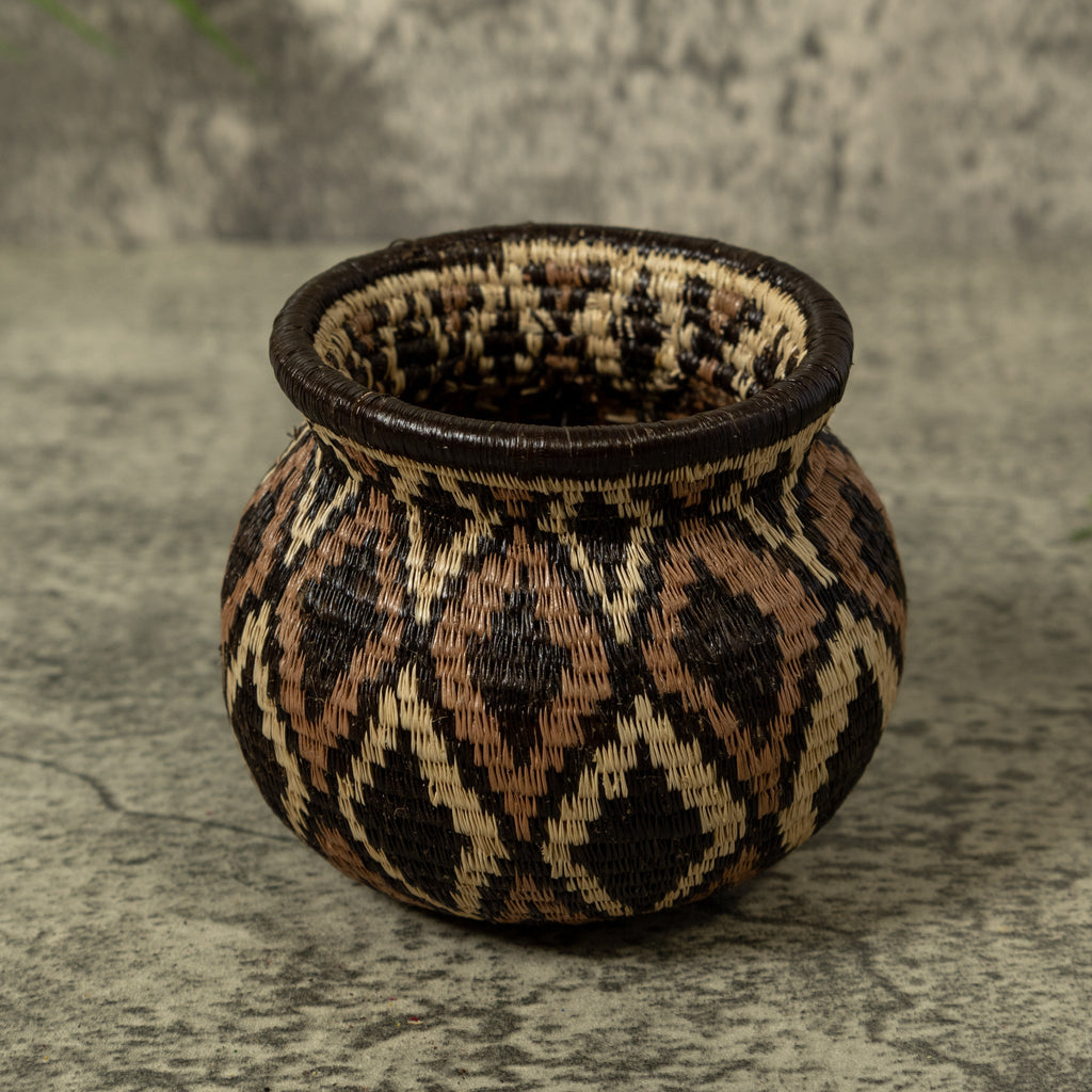 Brown And Black Forest Whisper Rainforest Basket