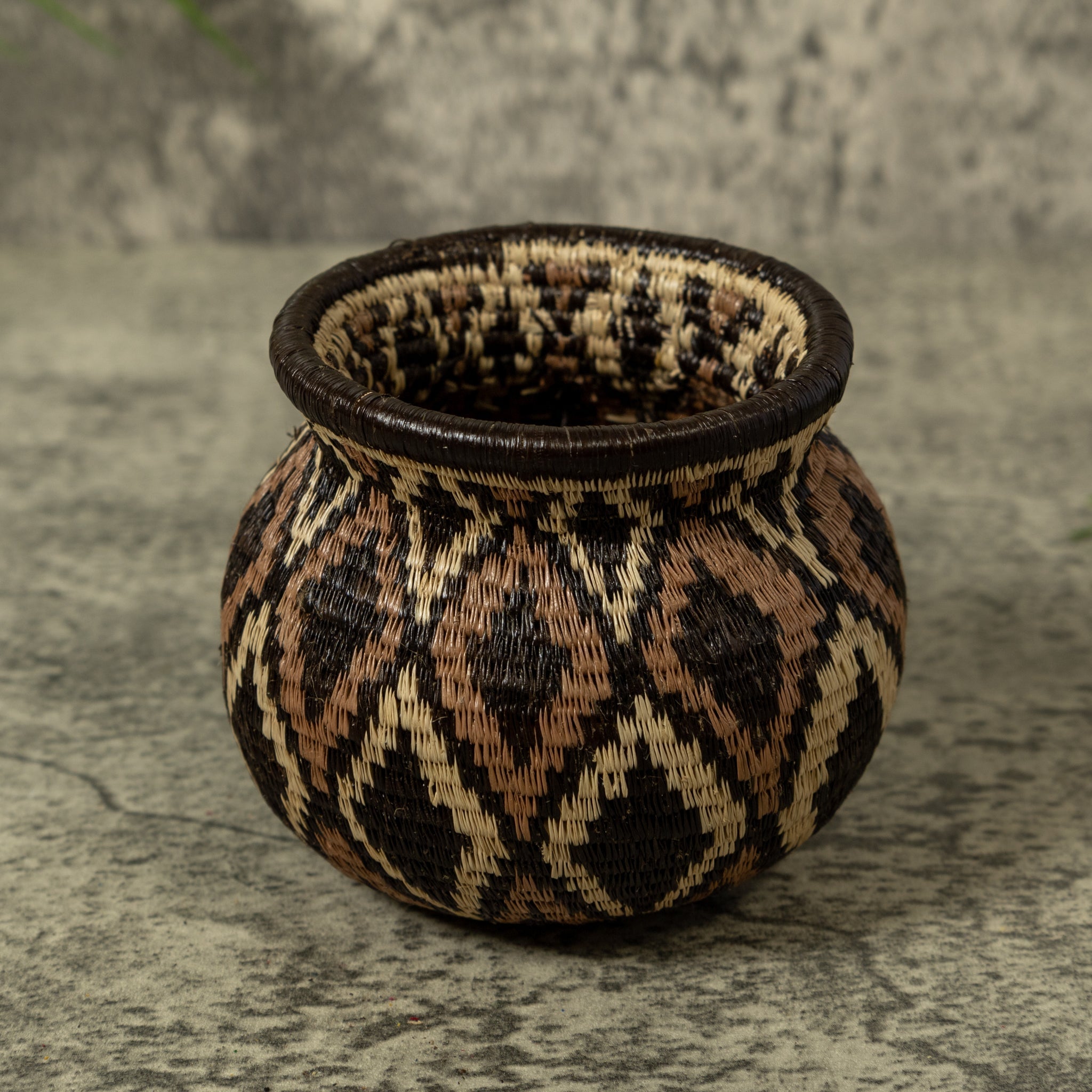 Brown And Black Forest Whisper Rainforest Basket
