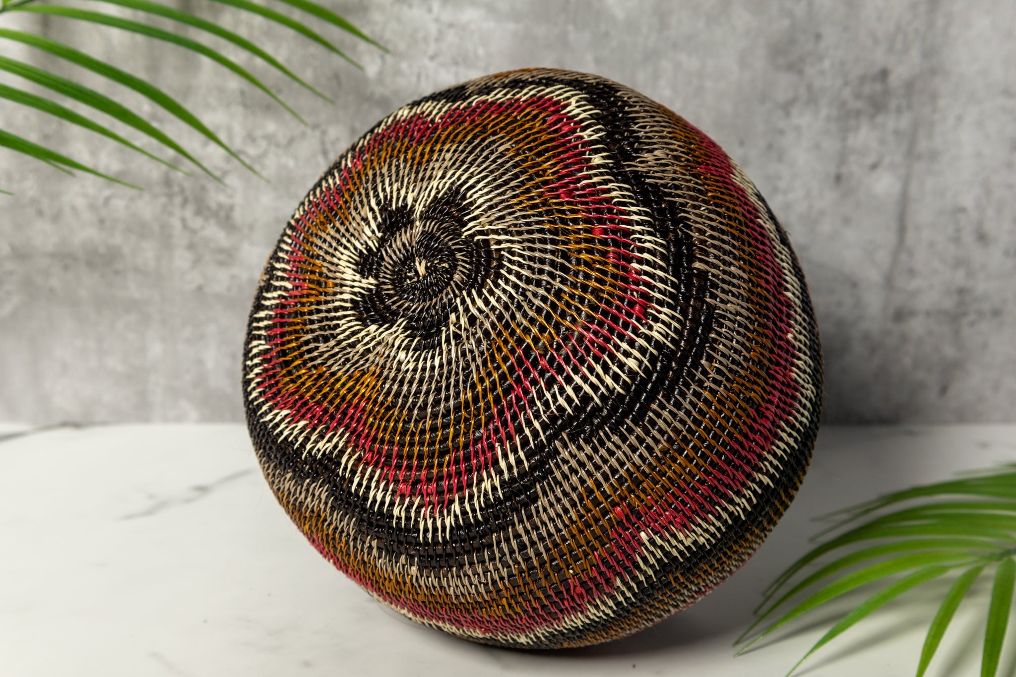Sands Of The Desert Woven Basket