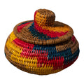 Rainbow of Colors Rainforest Basket With Top