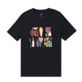 Camiseta hawaiana para hombre, camiseta con cuello redondo de algodón 100%