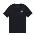 Camiseta hawaiana para hombre Outcast Crane, cuello redondo, 100% algodón