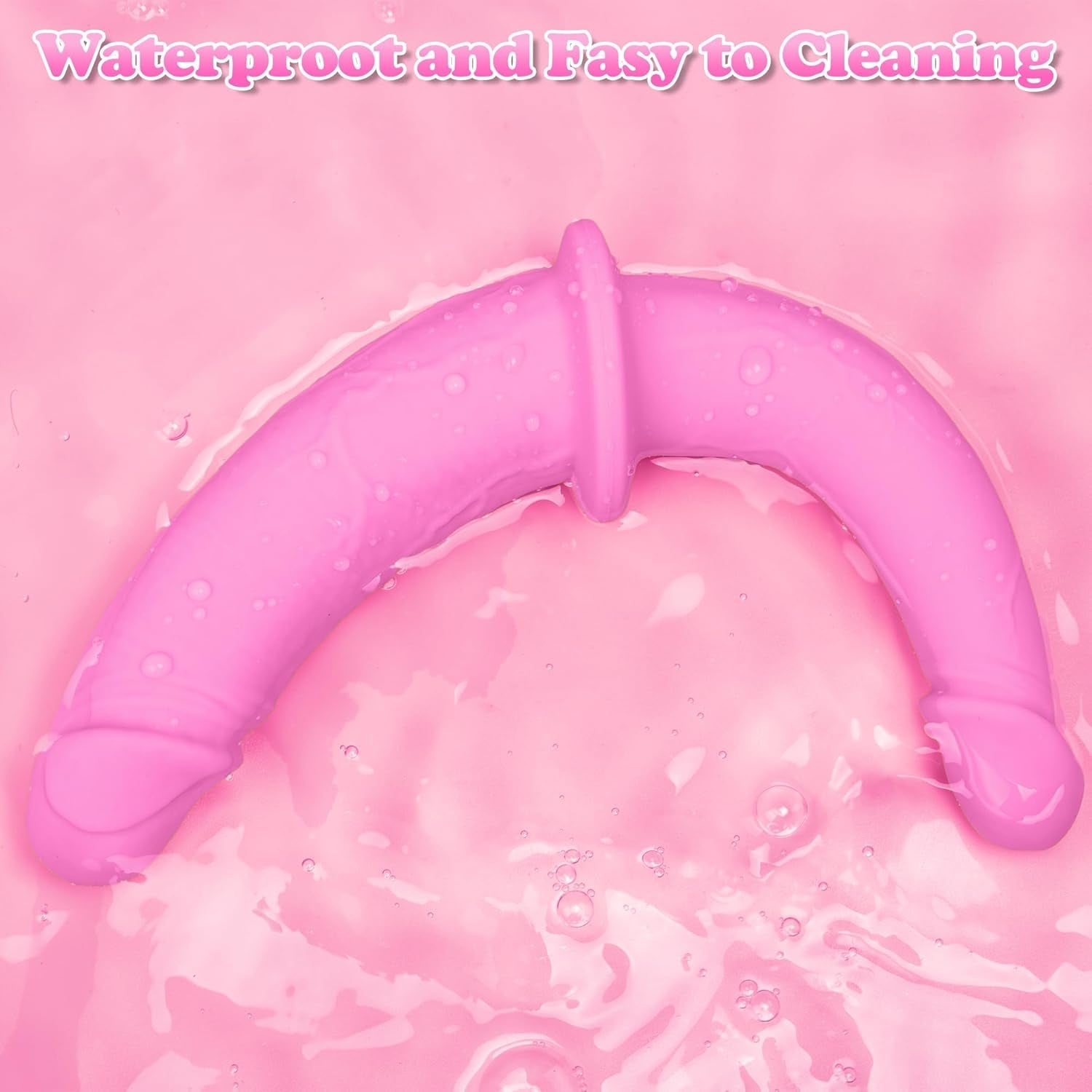 Velora Double Ended Strap-On Dildo Pink