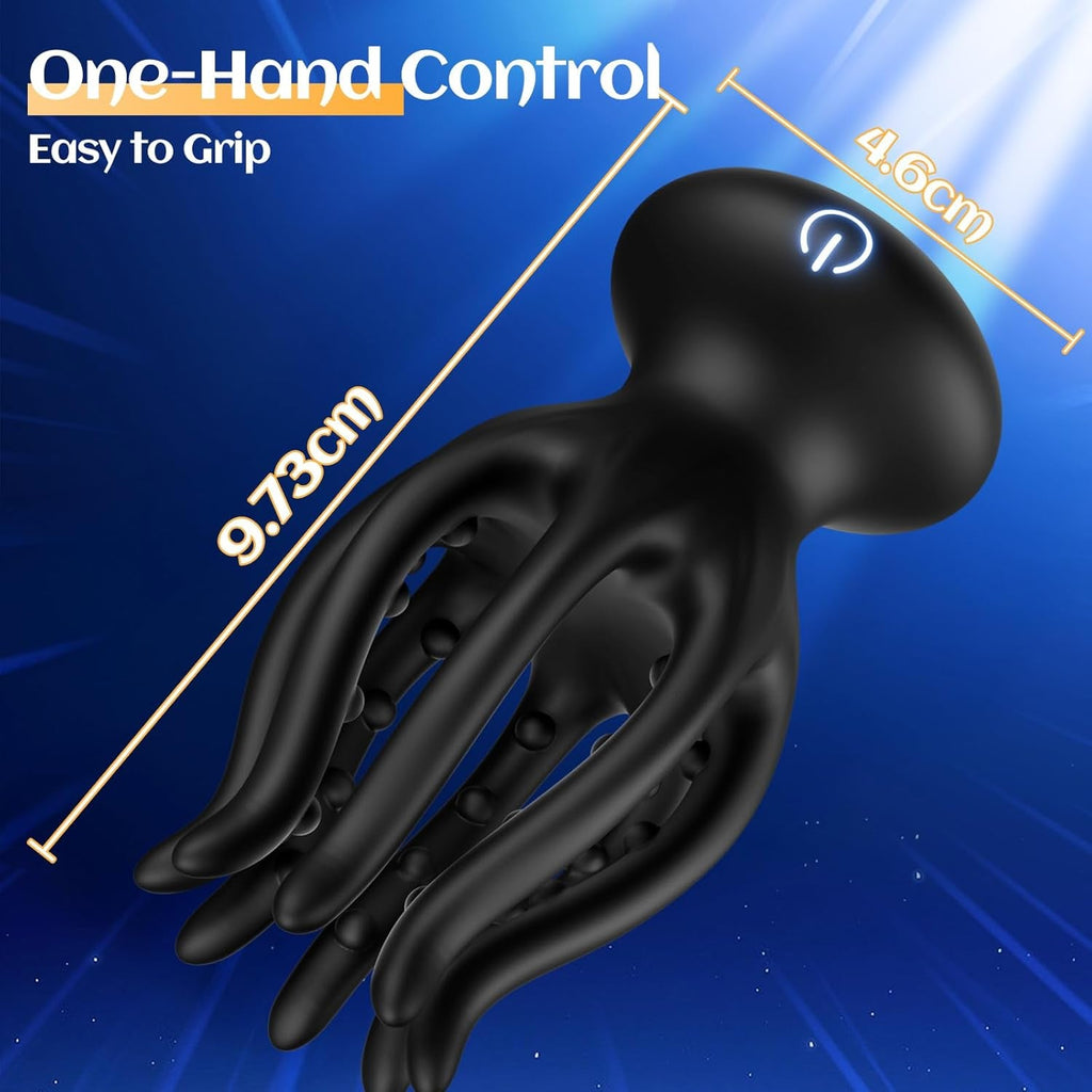 OctoGripX Tentacle Penis Training Vibrator 10 Modes 360 Wrap