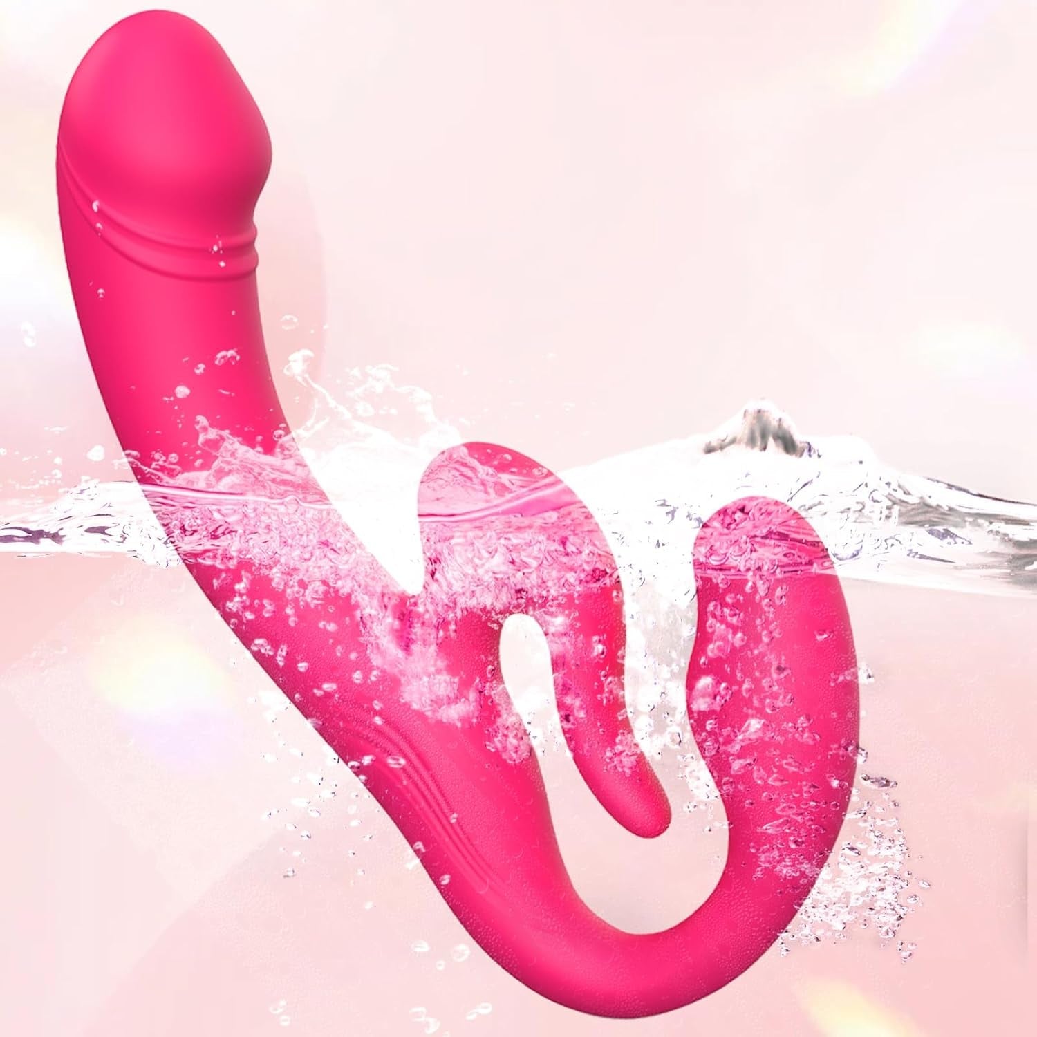 TriFusion Strapless Strap On Triple Motor Vibrator