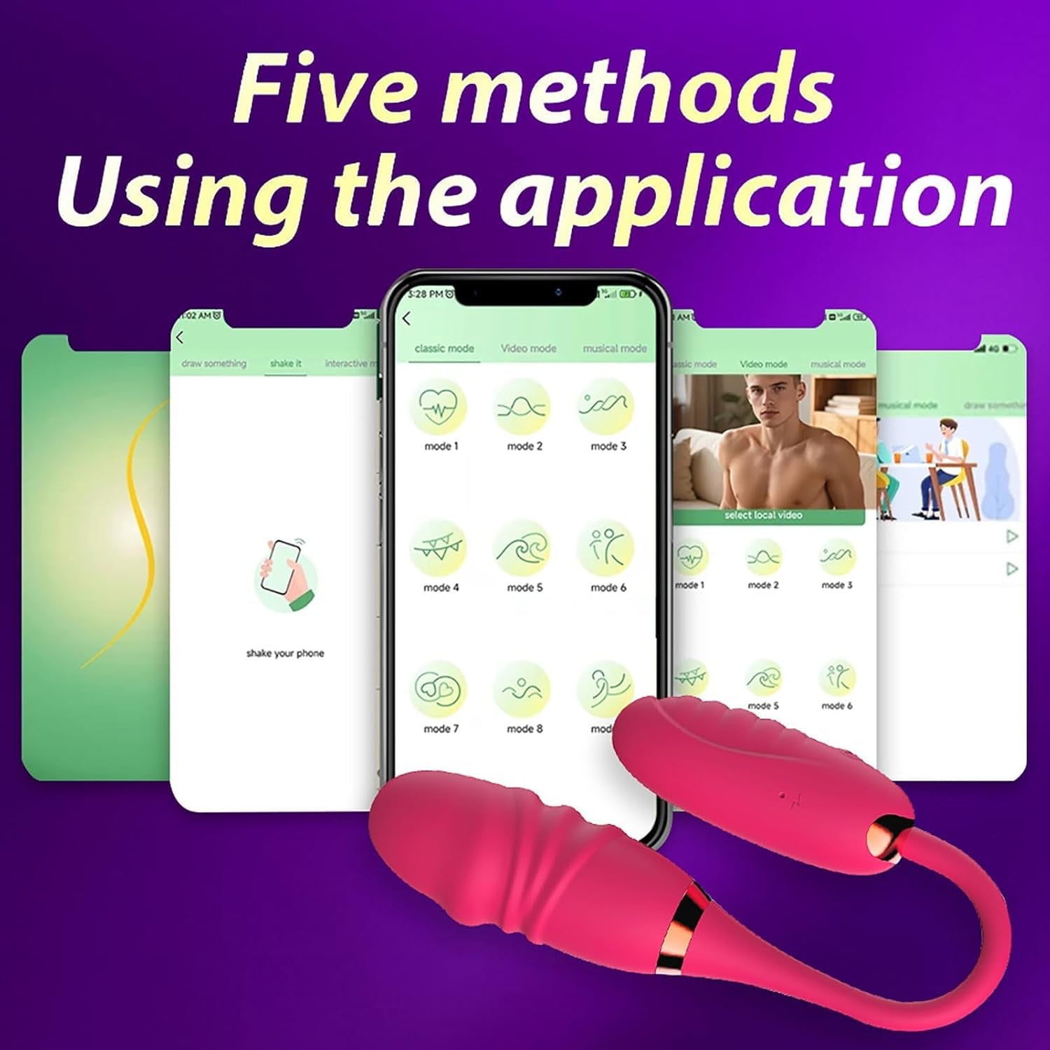 SyncWave App Remote G-Spot Vibrator Couples Toy 10 Modes
