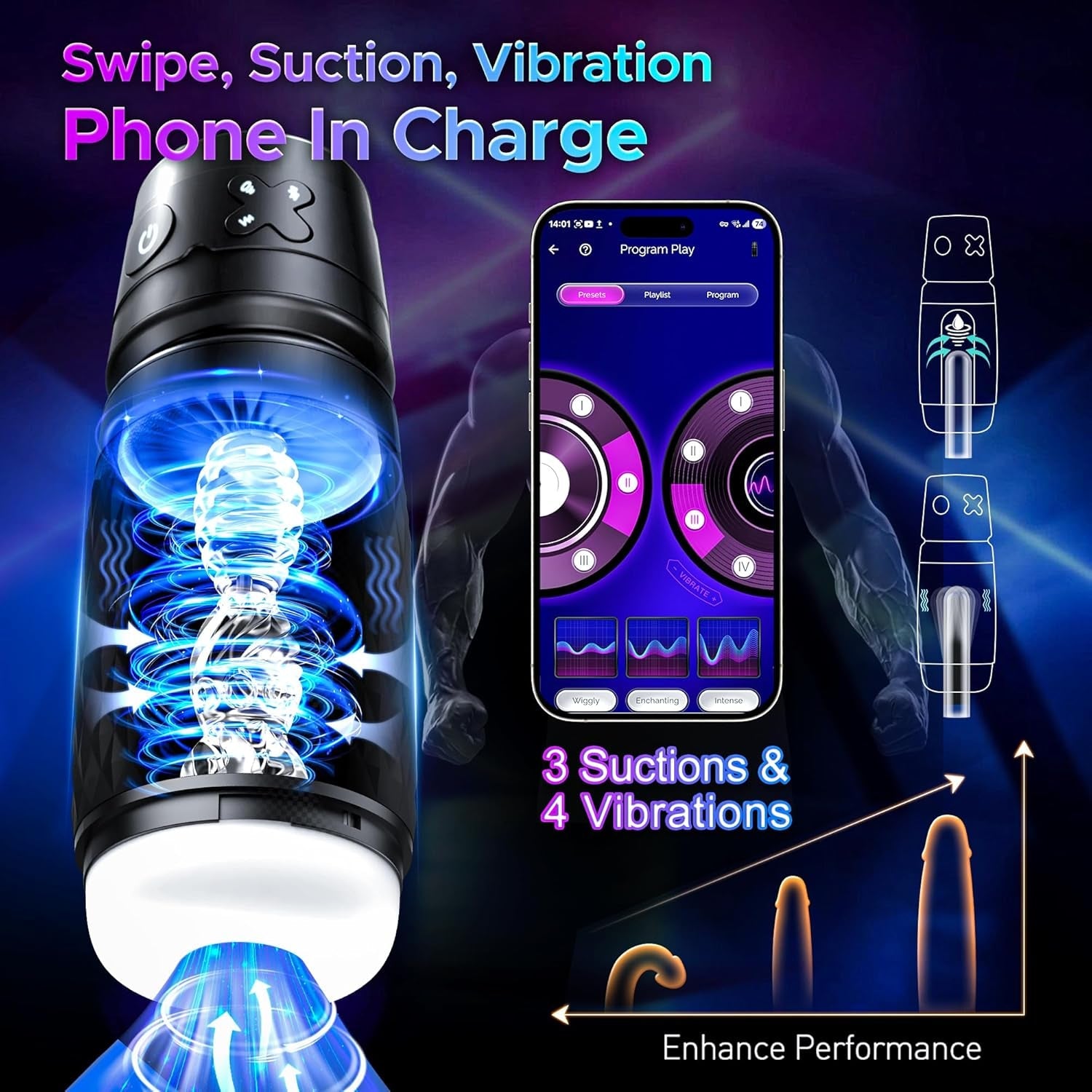 SyncDrive AI Video Sync Male Masturbator App Control