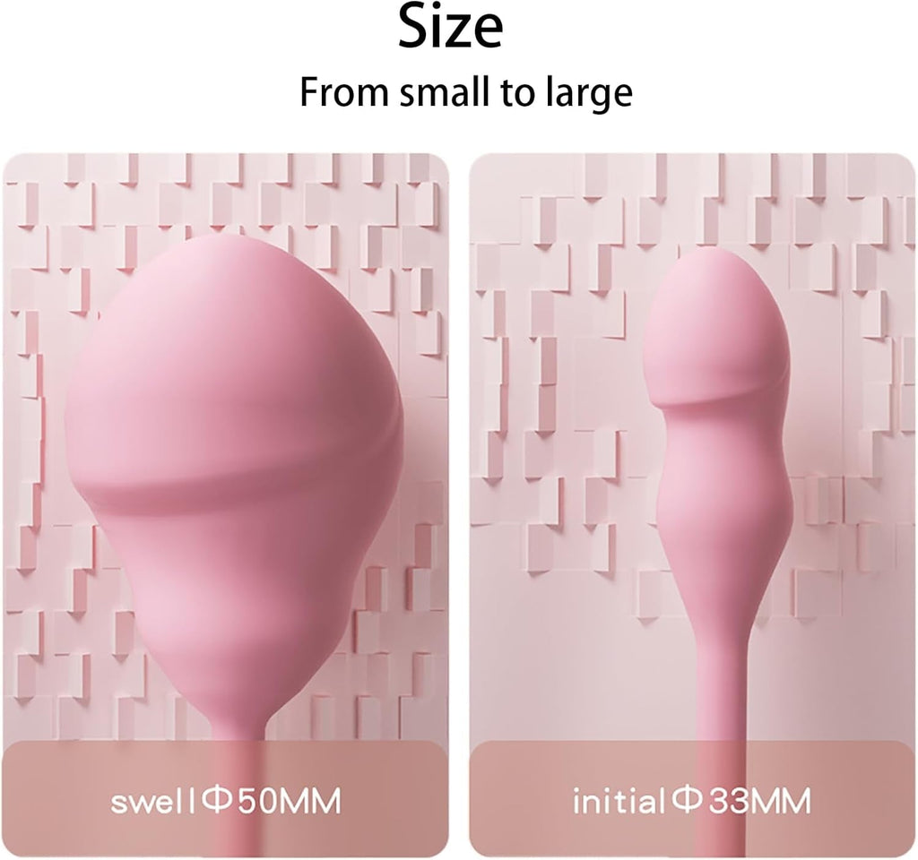 AirPulse Inflatable Vibrating Anal Plug 10 Modes USB Rechargeable