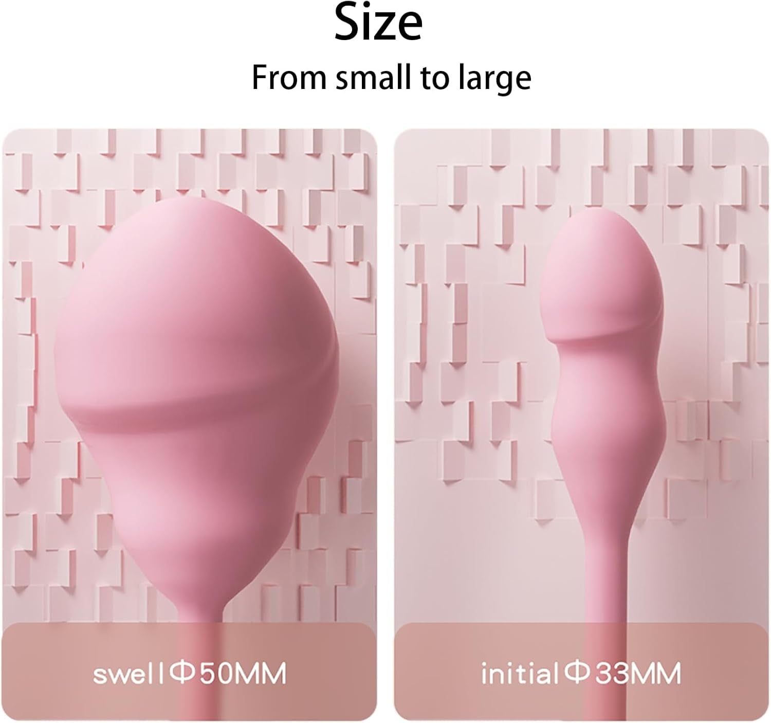 AirPulse Inflatable Vibrating Anal Plug 10 Modes USB Rechargeable