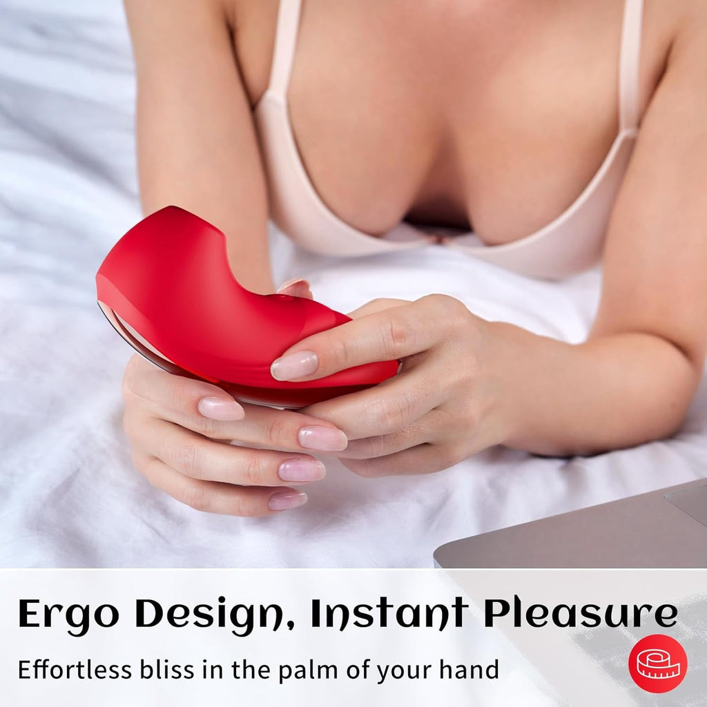 PulseRose AI App Rose Clit Sucker Vibrator 7 Modes