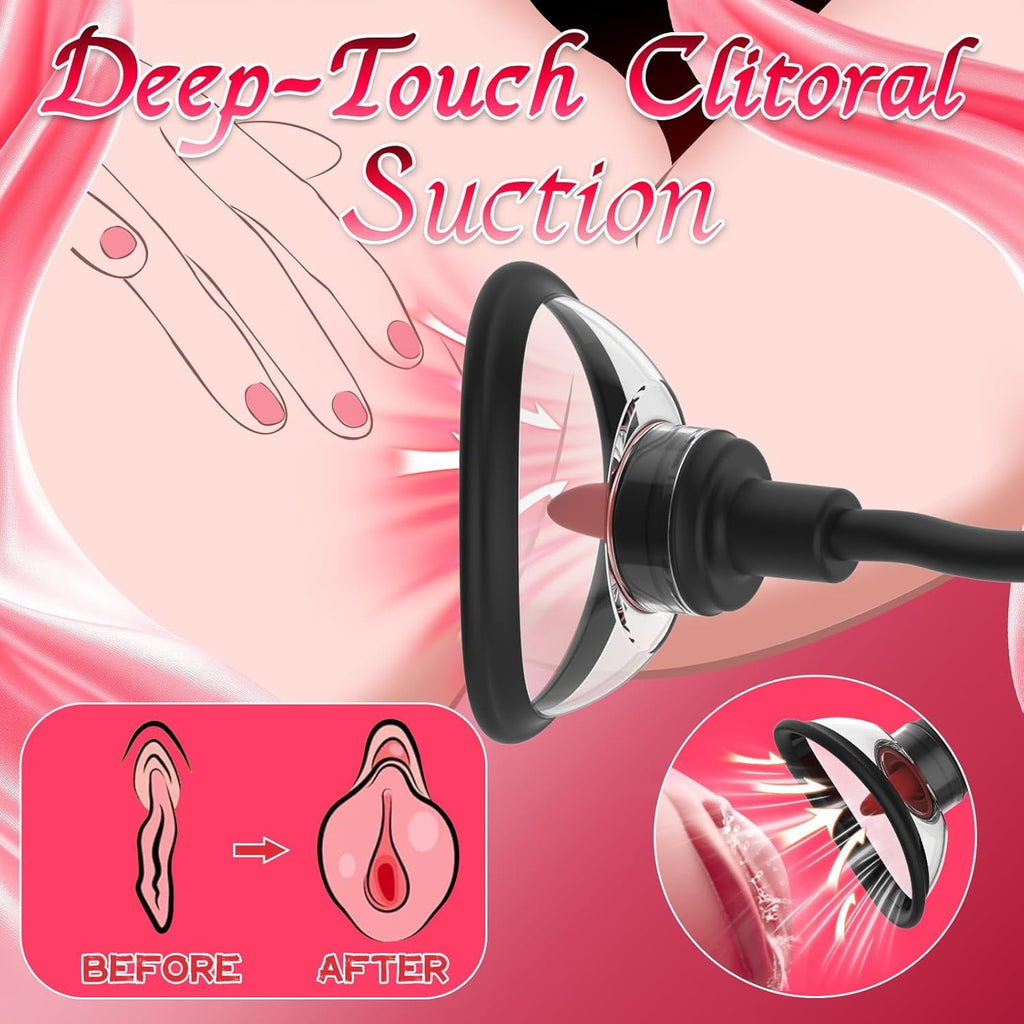 LuxePulse Electric Pussy Pump 6 Suction 9 Modes