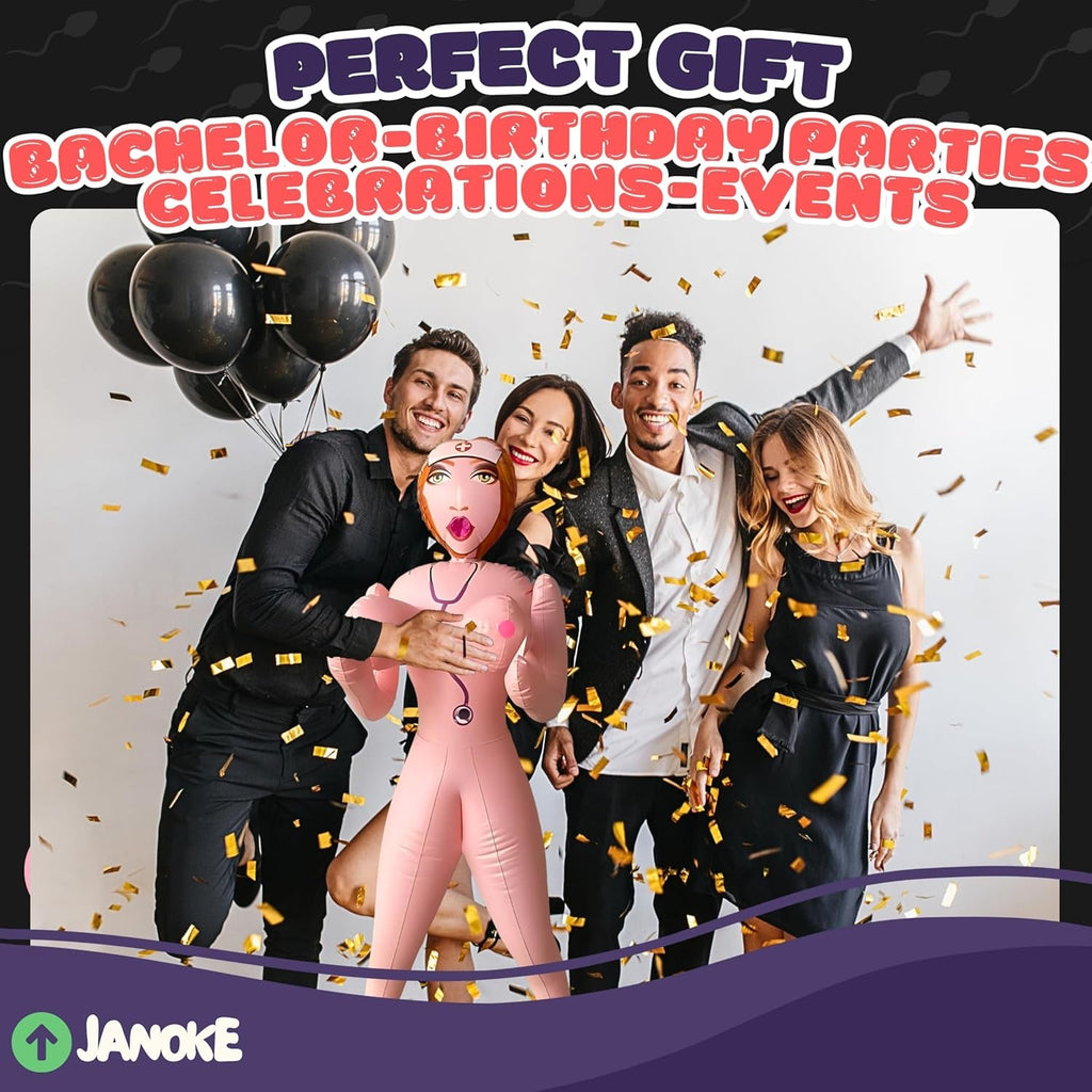 Life-Size Blow-Up Party Doll