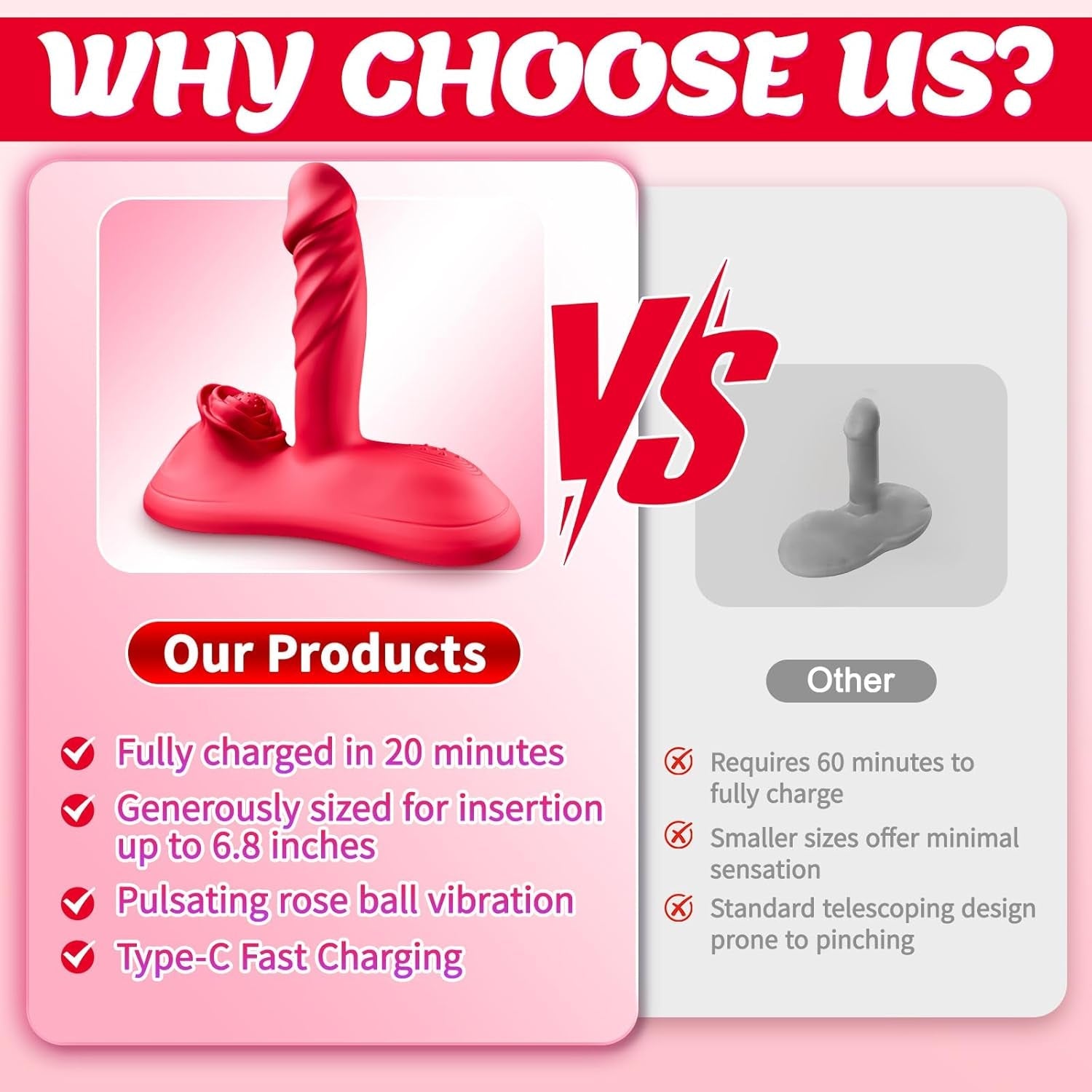 RoseRhythm Triple-Drive Ride-On Peristalsis Vibrator