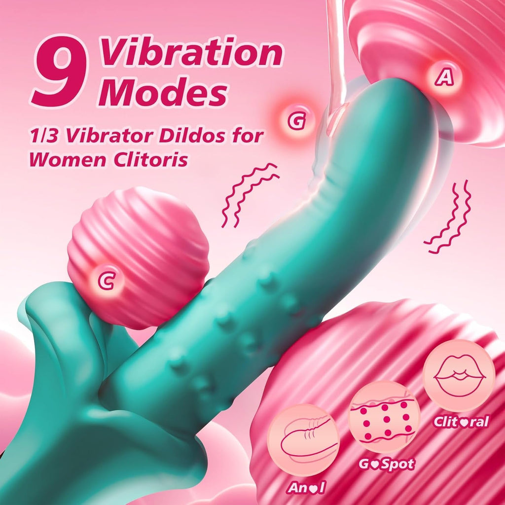 RosePulse Thrusting Vibrator Machine 9×9 Modes
