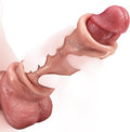 RealSkinX 9.5” Dual Density Realistic Dildo with Suction Cup