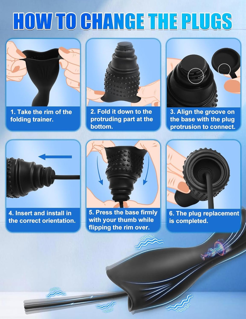 IronCore Male Penis Vibrator Urethral Trainer Kit