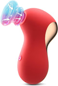 PureSuction Clit Sucker Rose Vibrator 7 Modes Waterproof