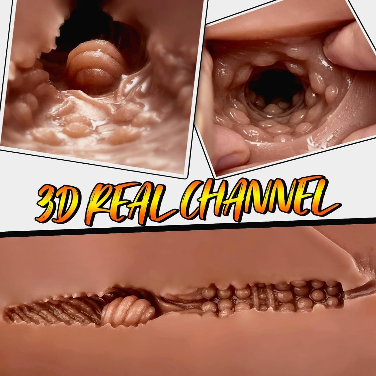 AtlasCore Male Stroker Sex Doll 5.5LB Tight Channel