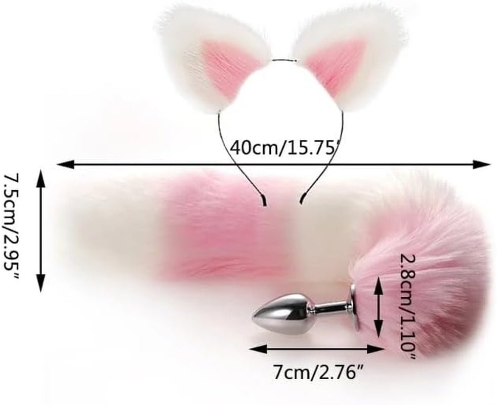 PlayKit Beginner Fox Tail Anal Plug Cosplay Set