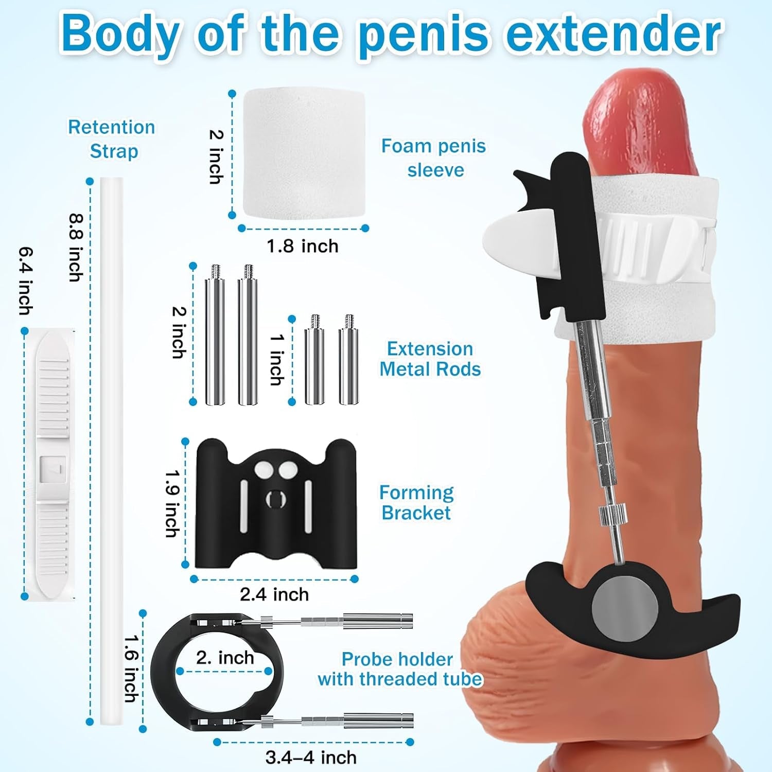 FlexCorePro Penis Extender Adjustable Traction Device