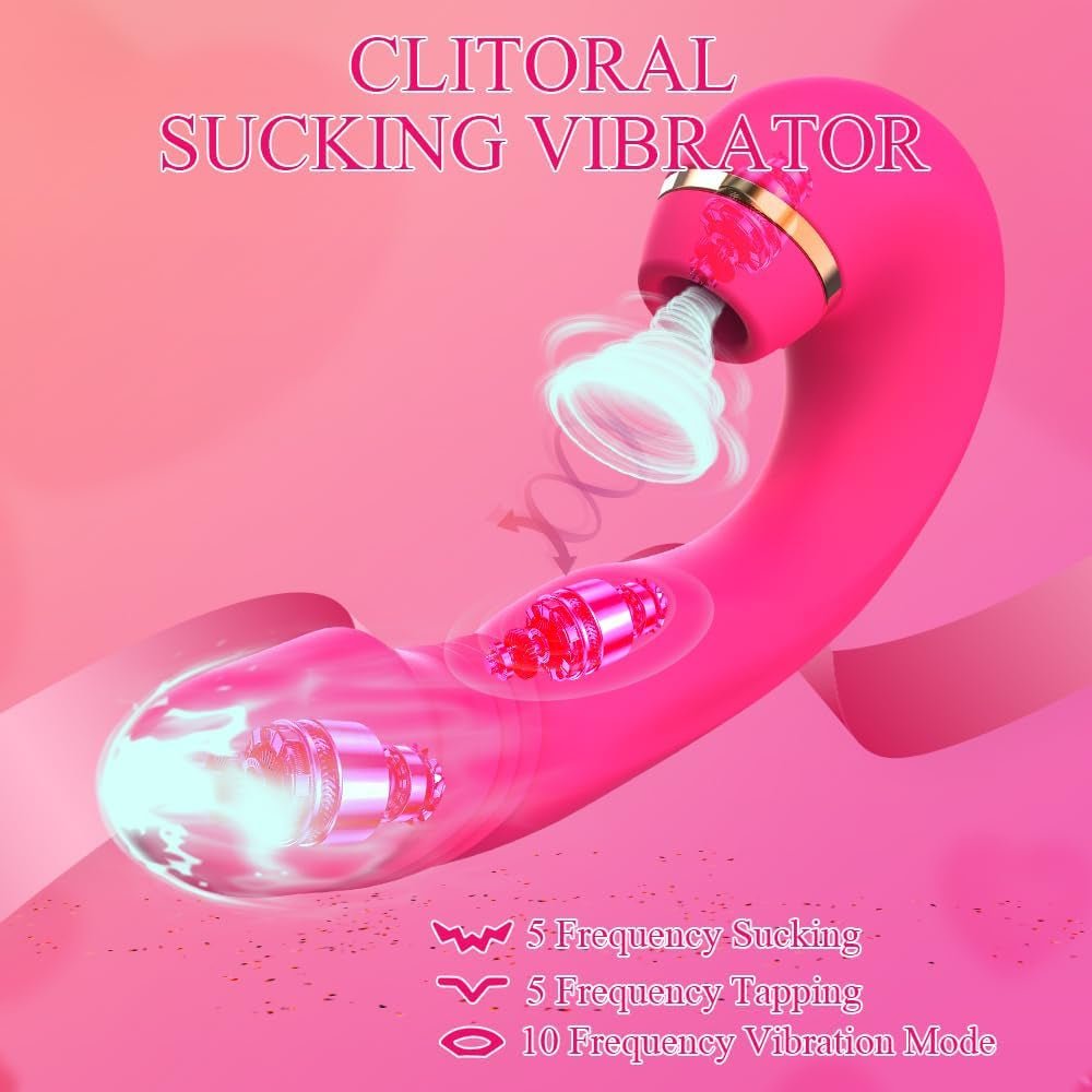 BlushSuction L-Shaped Suction & Tap Vibrator