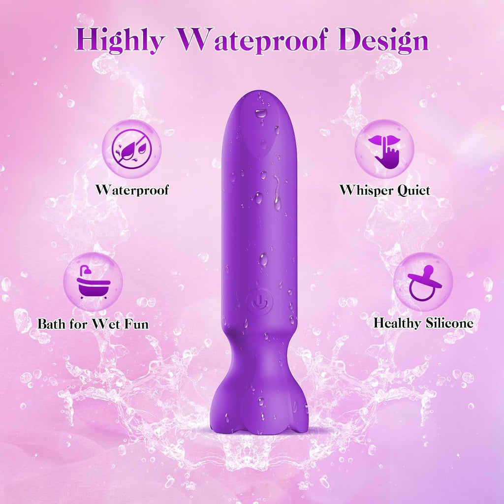 VibeLink App Control Bullet Vibrator 9 Modes Waterproof Quiet