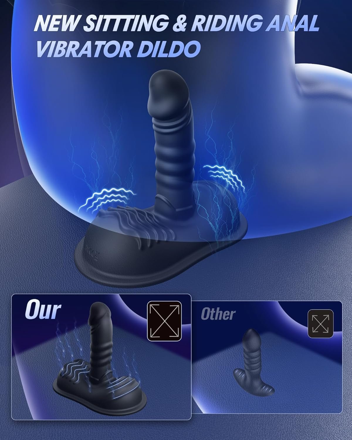 GravionX AI Prostate Massager Thrusting Vibrator App