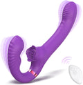 VeloraSync Strapless Strap On Double Ended Vibrator