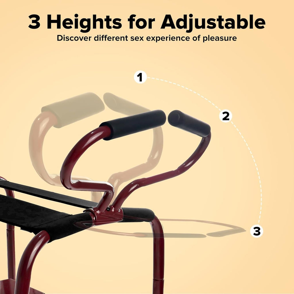 AeroBounce Adjustable Sex Chair with Dildo Mount