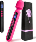 RoseCommand 12" Wand Vibrator LCD Display 10 Modes Waterproof