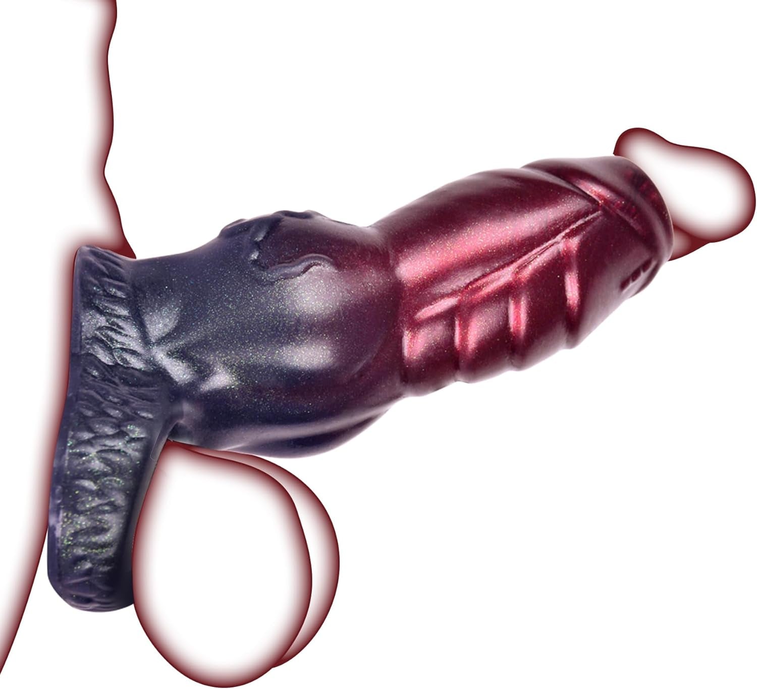 KnotForce Knot Penis Sleeve Ring Girth Enhancer Silicone
