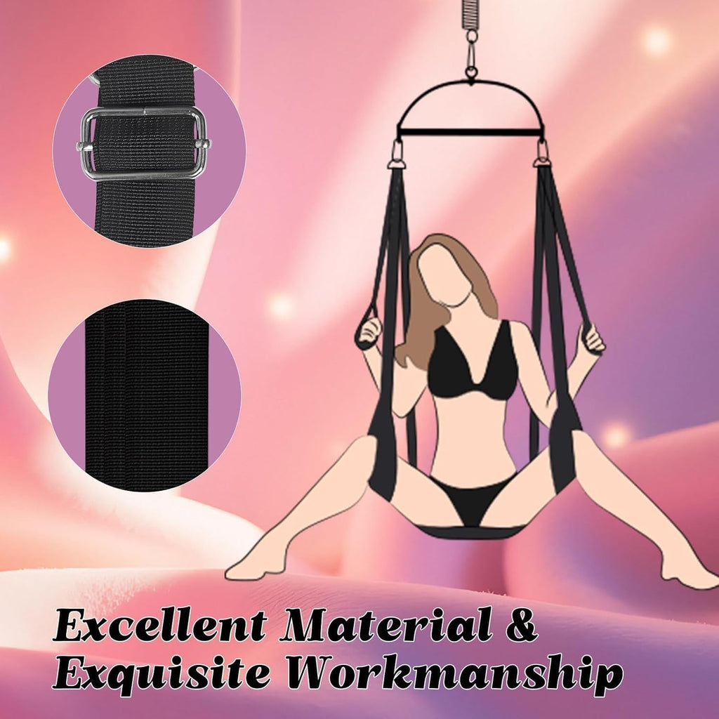 VortexLift Premium 360° Adjustable Sex Swing 800lb