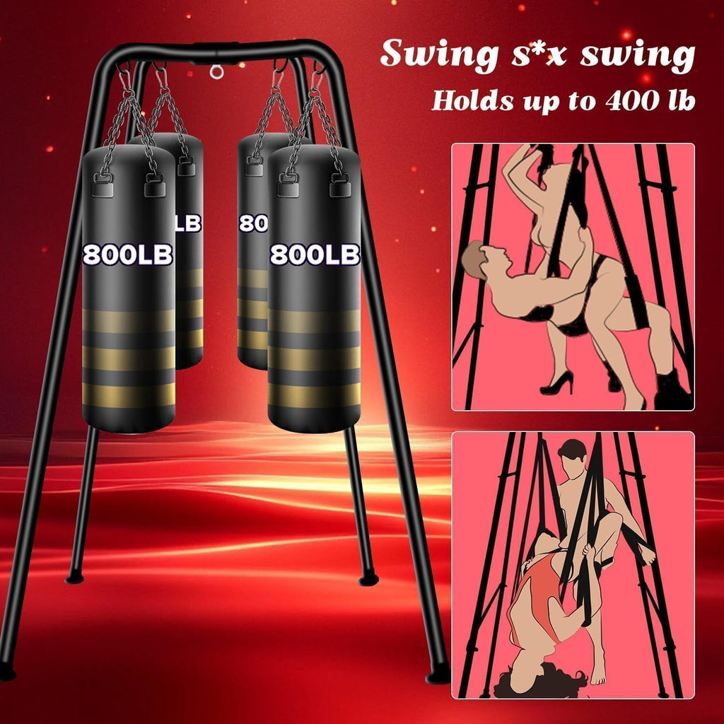 TitanFrame Freestanding Sex Swing Frame 800lb Adjustable